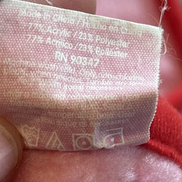 Vintage 00s Strawberry Shortcake Kids Pink Red Fleece Blanket 42"x30" 2005 - Picture 6 of 6